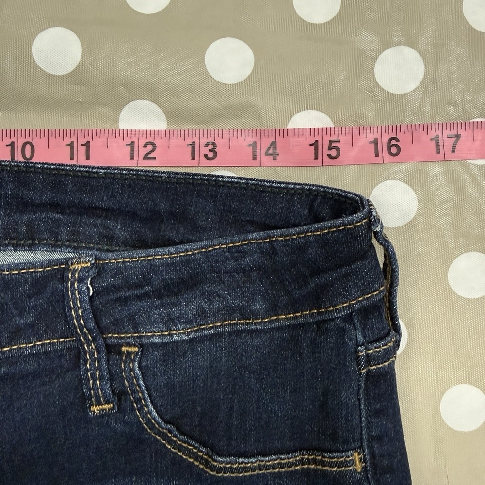 Hollister High Rise Jean Legging Girls Junior 13L W31 L30 Dark Wash Skinny - Picture 8 of 8